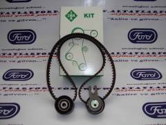 Ford Focus 2 / C-MAX 1.6 TDCi (2005-2011) Triger Seti INA 530 0239 10 Orjinal Kalite — Kayış + 2 Rulman